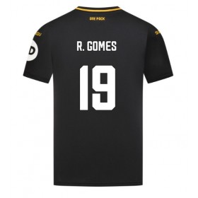 Wolves Rodrigo Gomes #19 Borte skjorte 2024-25 Kortermet